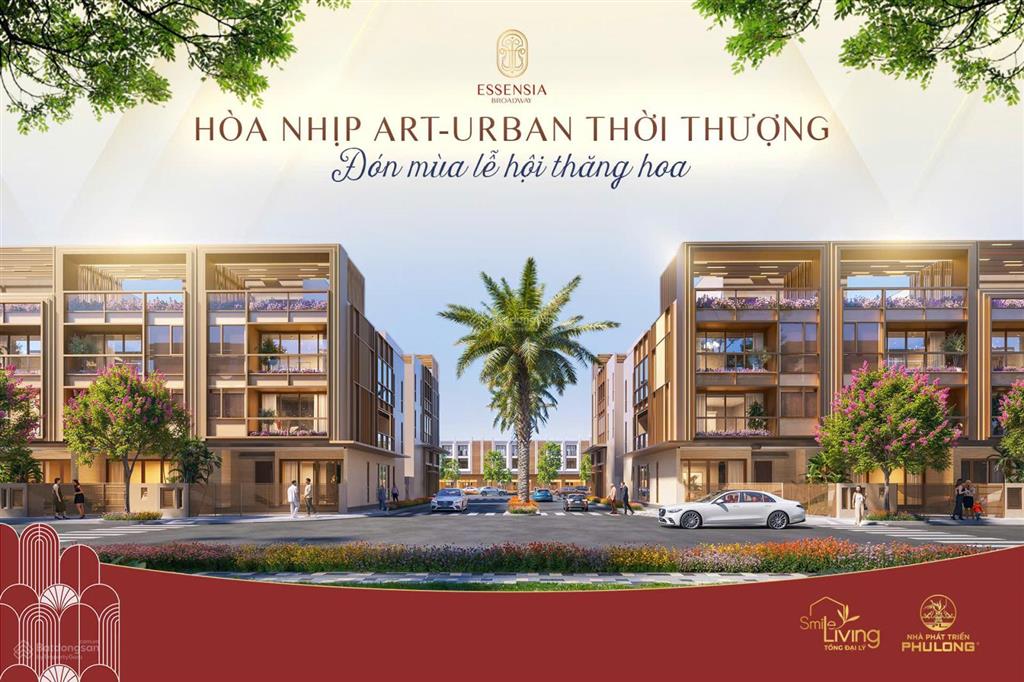 Suất nội bộ essensia broadway  biệt thự, shophouse, nhà phố thương mại đẳng cấp tại nam sài gòn