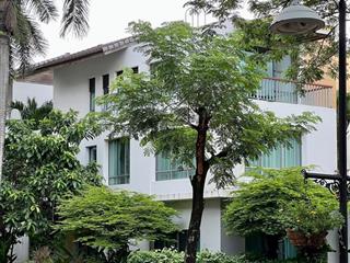 Bán căn góc biệt thự khu compound villa riviera, phía sau vincom thảo điền quận 2, đã có sổ hồng