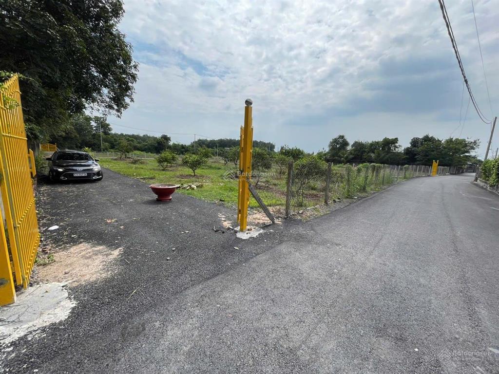 Bán đất củ chi, xã nhuận đức, 1 sẹc đường nguyễn thị lộc, dt 100m*26m, mt đường nhựa 7m, qh đất ở
