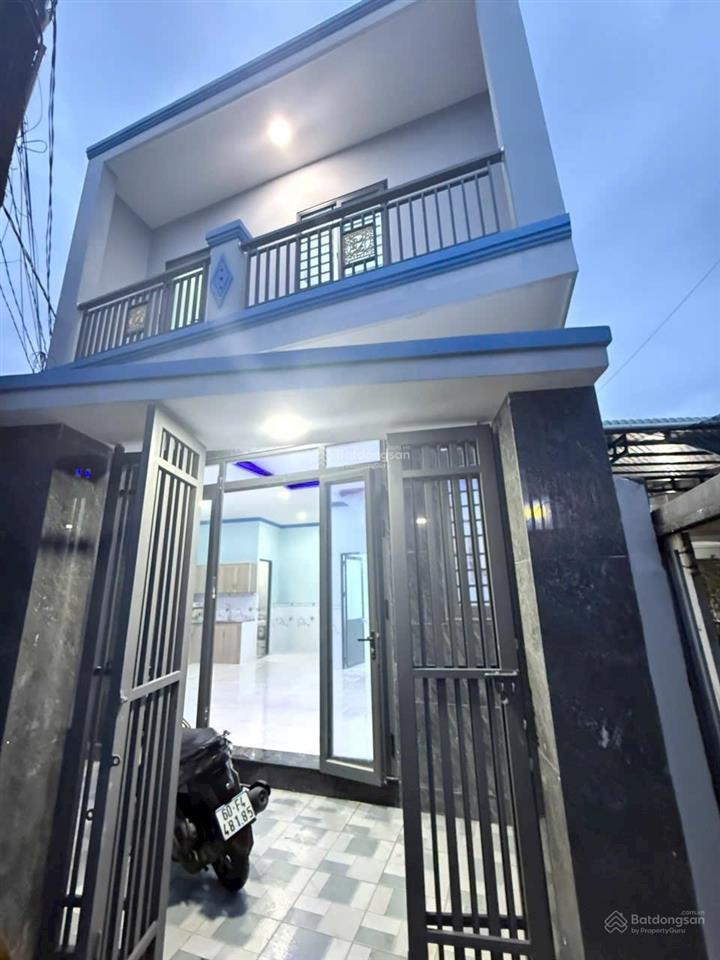 Chủ gửi bán nhà 1 trệt 1 lầu gần chợ tân vạn (p. biên hoà) 63m2, hẻm kia morning 3pn tặng nội thất