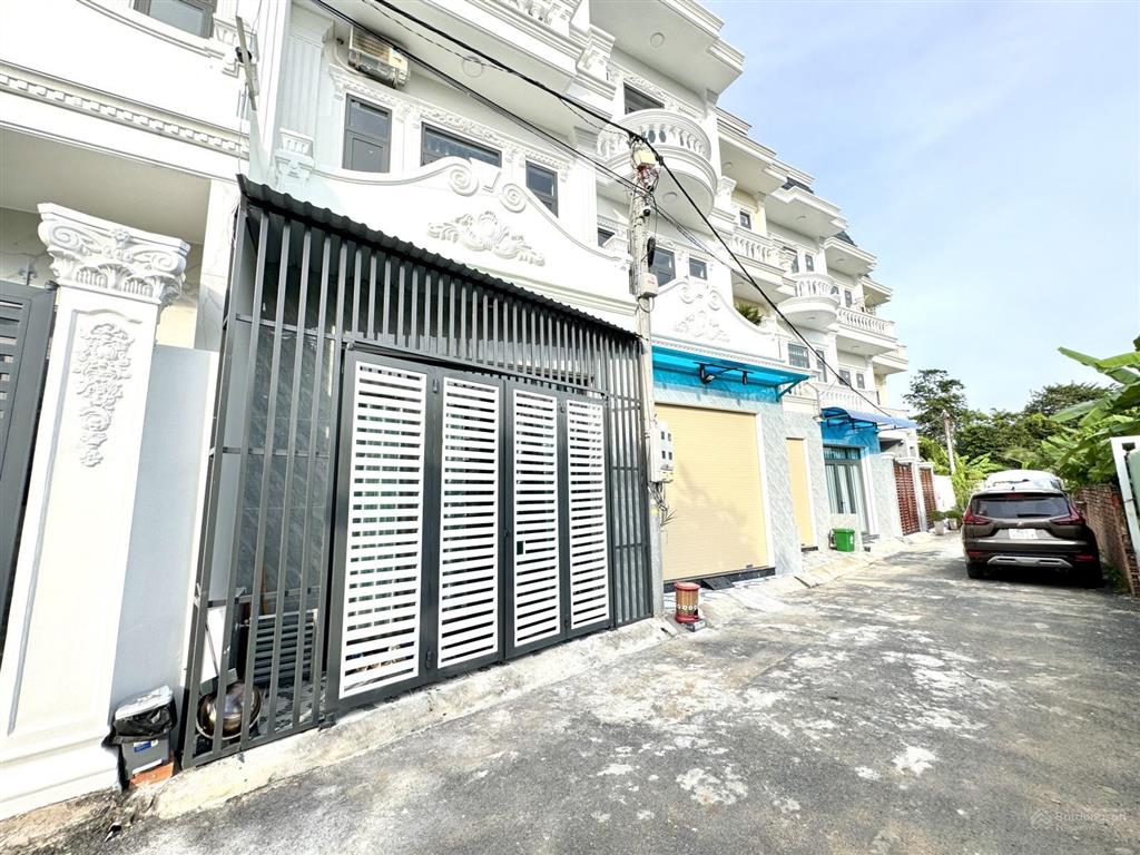 Chủ gởi bán nhà 1trệt 2 lầu mới xây đã hoàn công p. long bình tân, 4,5x15=65,8m2, 4pn, gần big c đn