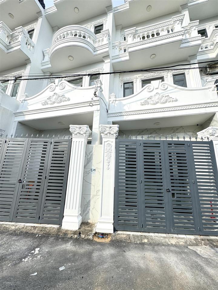 Chủ gởi bán nhà 1trệt 2 lầu mới xây đã hoàn công p. long bình tân, 4,5x15=65,8m2, 4pn, gần big c đn