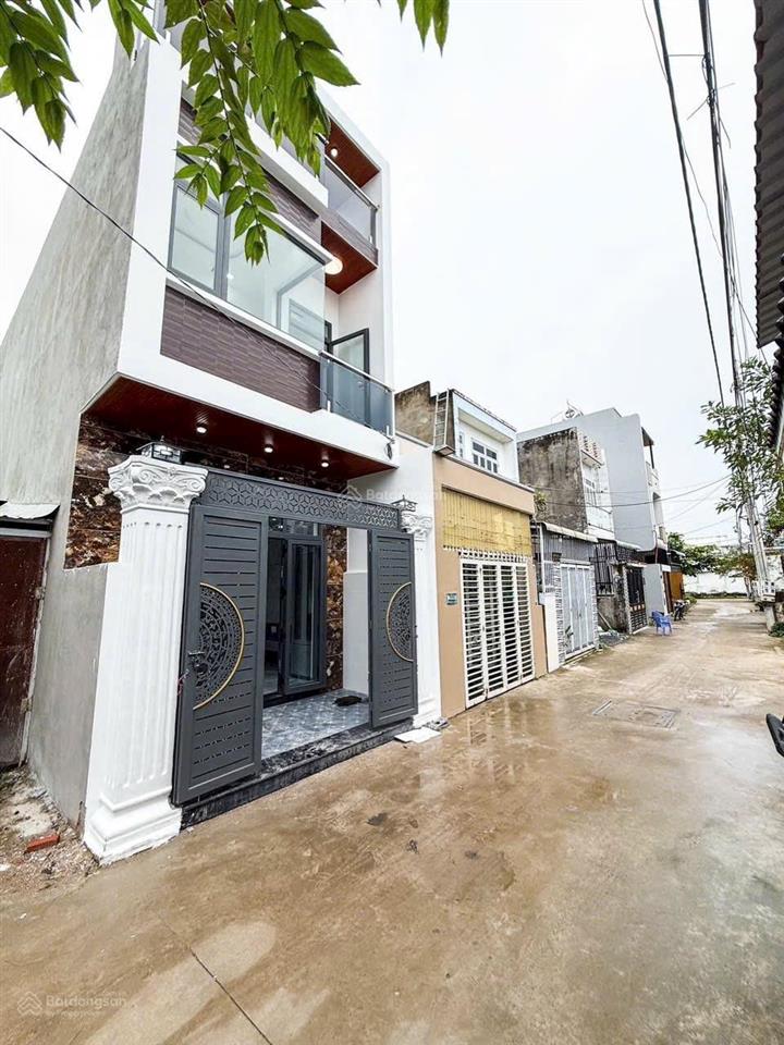 Chủ gởi bán nhà hoàn công 1 trệt 1 lầu kdc tân vạn, 4x16,8=67,1m2, đường xe hơi, tặng full nội thất