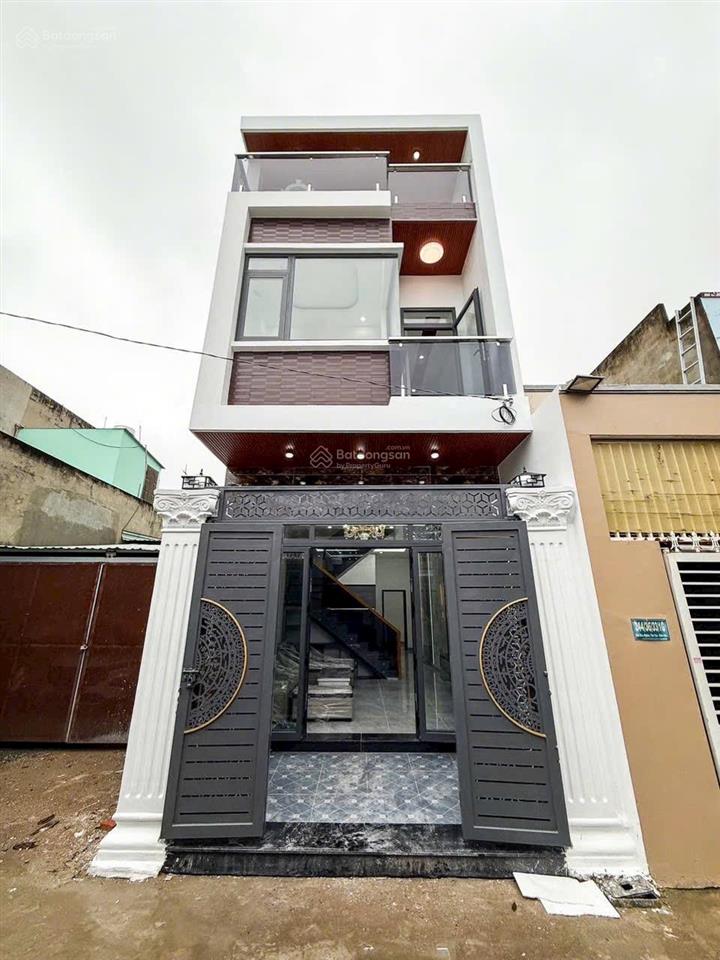 Chủ gởi bán nhà hoàn công 1 trệt 1 lầu kdc tân vạn, 4x16,8=67,1m2, đường xe hơi, tặng full nội thất