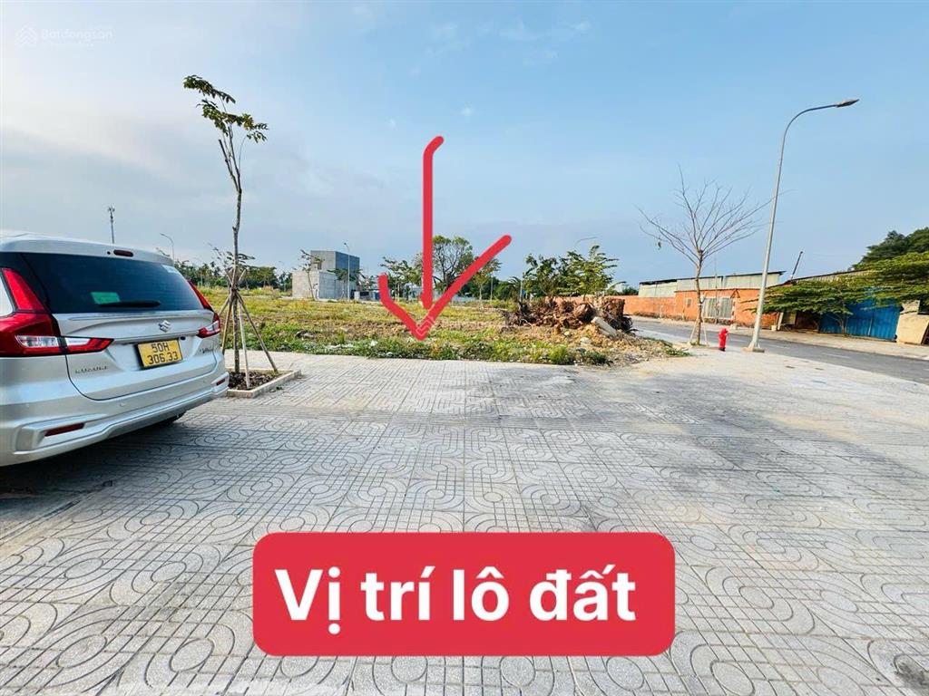 Duy nhất 1 lô đất mặt tiền kinh doanh khu tái định cư mới bửu hoà, 5x18=90m2, đường 20m, vỉa hè 6m