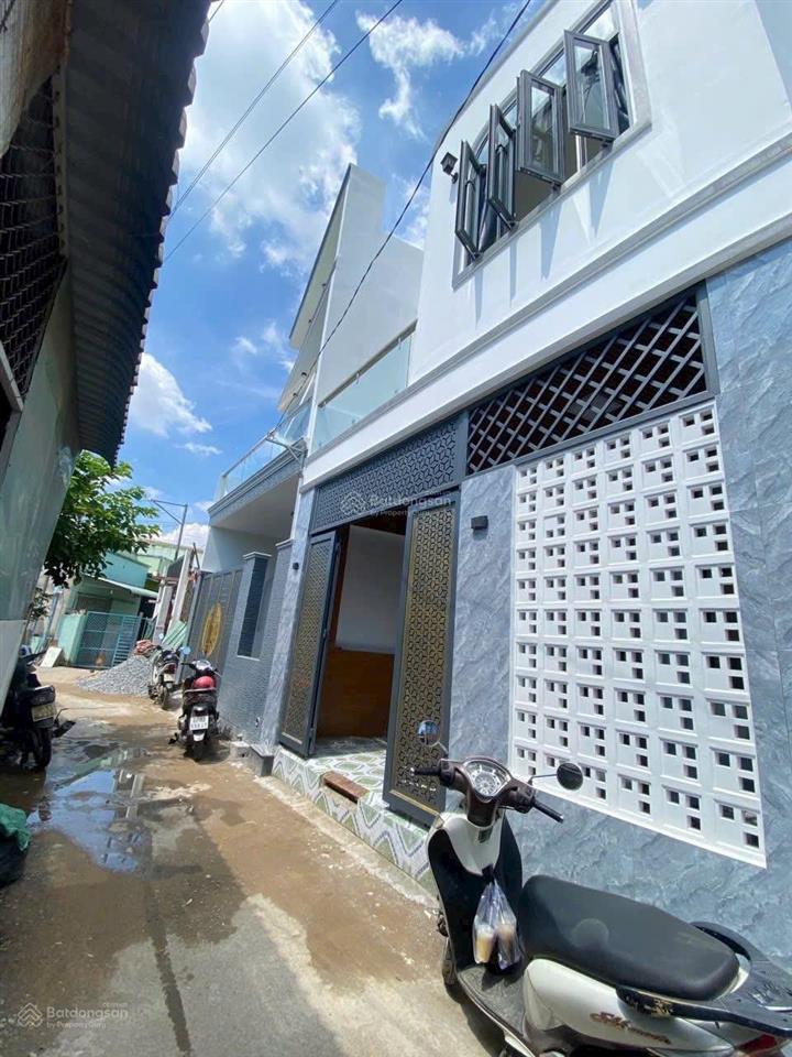 Chủ gởi bán nhà 1trệt 1lầu hoàn công ngay công an p.tân vạn, 6x10=60m2, hẻm 3gác to, hướng đông nam