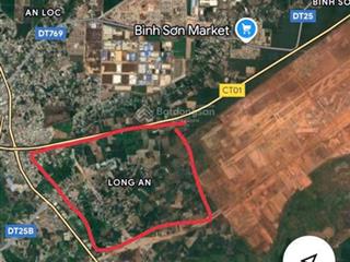 Bán đất long an ngay cổng sân bay long thành chỉ với 3,7 tỷ, 800m2 (8 x 100) quy hoạch full hồng