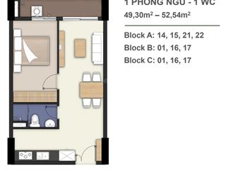 Cho thuê căn hộ 1 phòng ngủ dự án lavita charm  cạnh ga metro số 10  ga bình thái