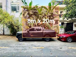 Chỉ 27 tỷ sở hữu khuôn đất biệt thự 160m2(8mx20m) an phúan khánhquận 2