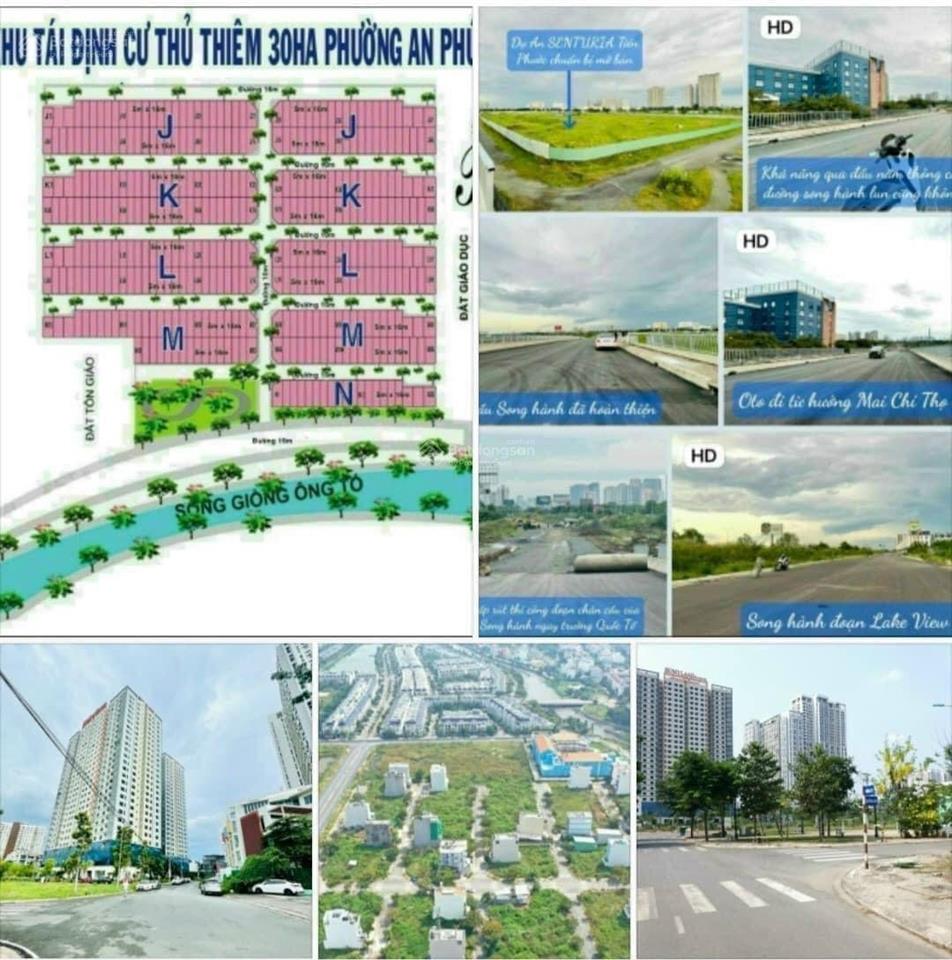 Bán đất khu nam rạch chiếc ngay song hành, liền kề lake view global, diện tích 80m2  0915 698 ***