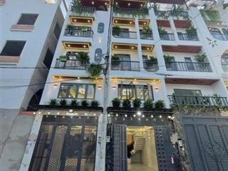 Nhà 5 tầng full nội thất đường thạnh xuân 25 phường tx q12 dt 56m2 (4x14) đường 8m, giá  6,48tỷ