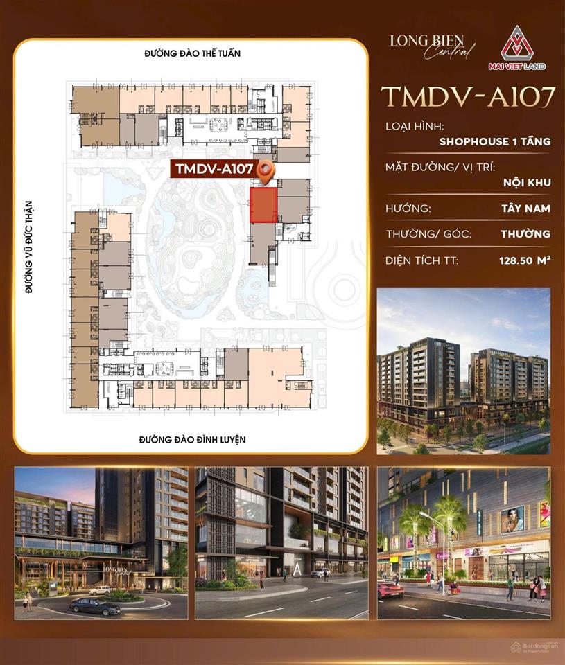Suất ngoại giao shophouse long biên, giá rẻ hơn chủ đầu tư 2 tỷ/lô, dòng tiền cho thuê 1 tỷ/năm
