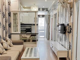 Cho thuê căn hộ chung cư hưng phú lô a, 50m2, 2 phòng ngủ, full nội thất