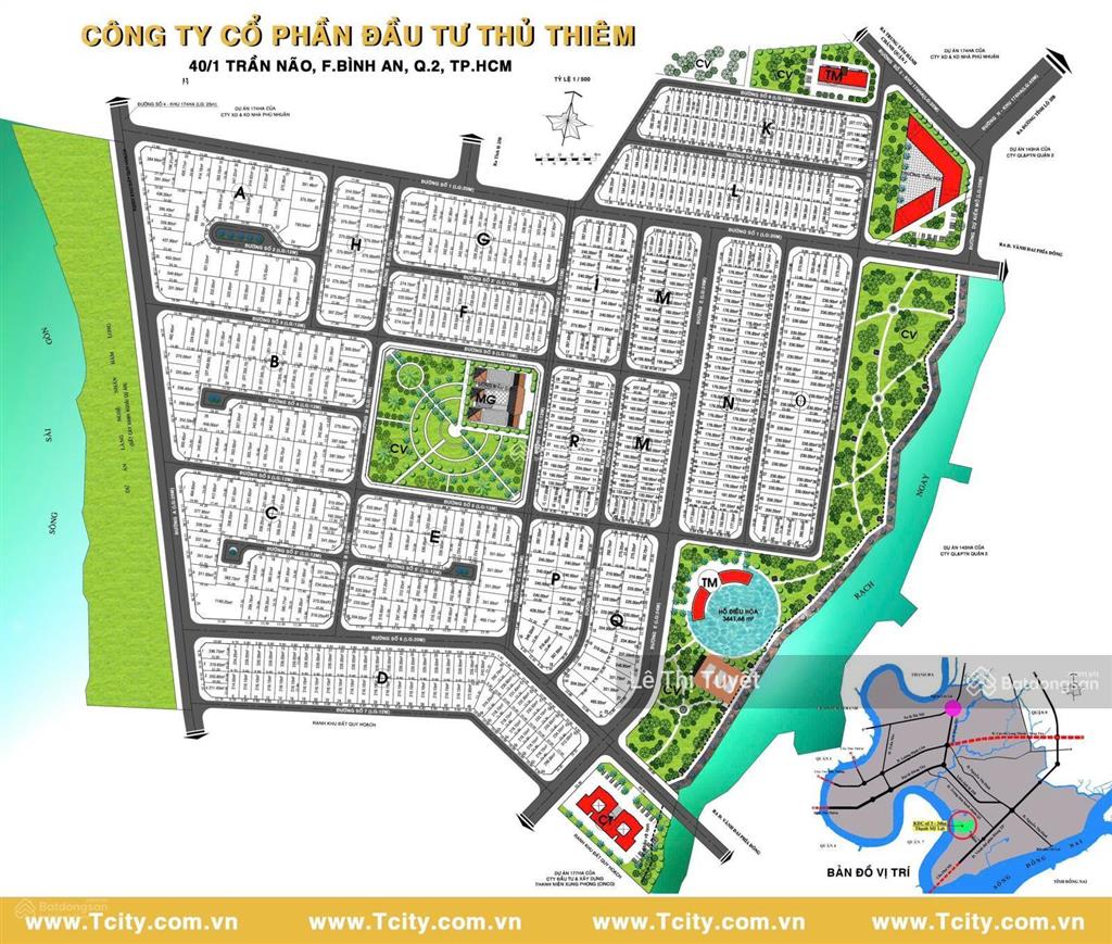 Bán đất nền da villa thủ thiêm thạnh mỹ lợi, q2 đường sử hy nhan lg 20m dt 8x23m giá 180tr/m2