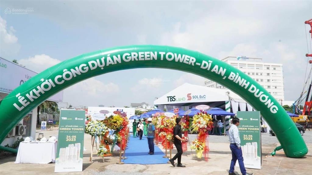 Mở bán căn hộ green tower dĩ an, phòng kinh doanh chủ đầu tư