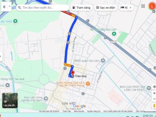 Chính chủ cho thuê 250m2 đất khu 31ha tt trâu quỳ. mt 18m. đường container