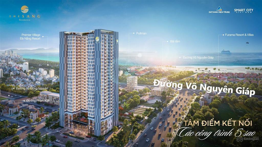 The sang hỗ trợ suất ngoại giao giá tốt nhất căn hộ chung cư ven biển đà nẵng