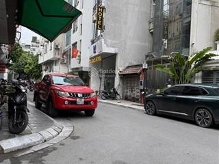 Bán nhà phân lô khúc thừa dụ vỉa hè, ô tô đỗ cửa, gara, thang máy dt 50m2 x 7tầng, mt 4,2m