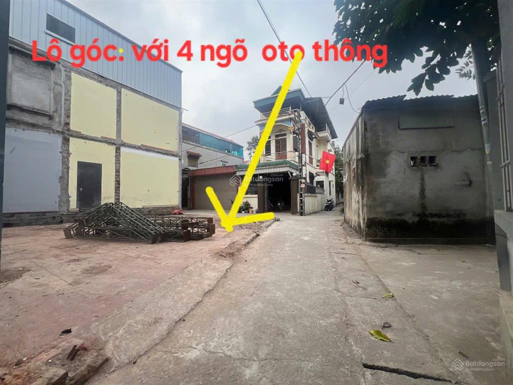 Cơ hội đầu tư lô góc 116m² trung tâm cấn hữu, sát khu đấu giá, oto vào đất, giá chỉ 3x triệu/m²