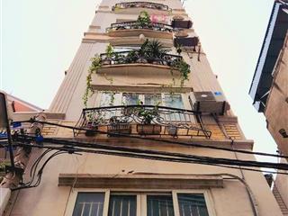 Mặt phố đê la thành 50m 7 tầng nhỉnh 13 tỷ ô tô , kinh doanh