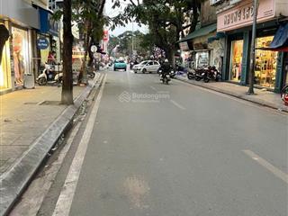 Bán nhà mặt phố bà triệu  vỉa hè  kinh doanh  lô góc  ô tô 2 chiều  mt rộng  86m2