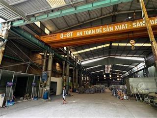 Dục tú, đông anh  xưởng 2000m2  xe cont  cầu trục