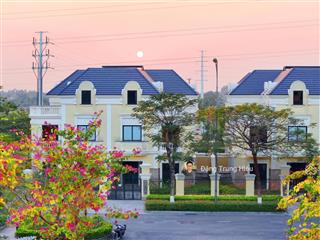 Biệt thự mặt phố  215m2 x 3 tầng có hầm  mặt tiền 15m  khu vip an lạc kết nối nhanh metro 5&7