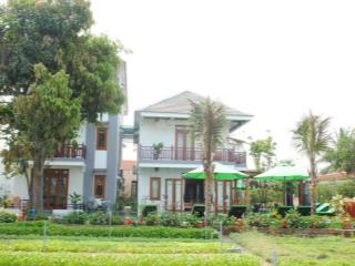 Sụp hầm villa view sông  view làng rau trà quế  gần phố cổ hội an  dt 924m  3 tầng