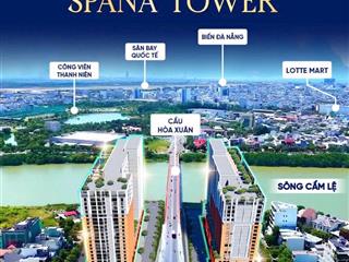 Căn hộ s10302 a 2pn toà spana tower , có sân vườn rộng, cực chill view pháo hoa, view sông