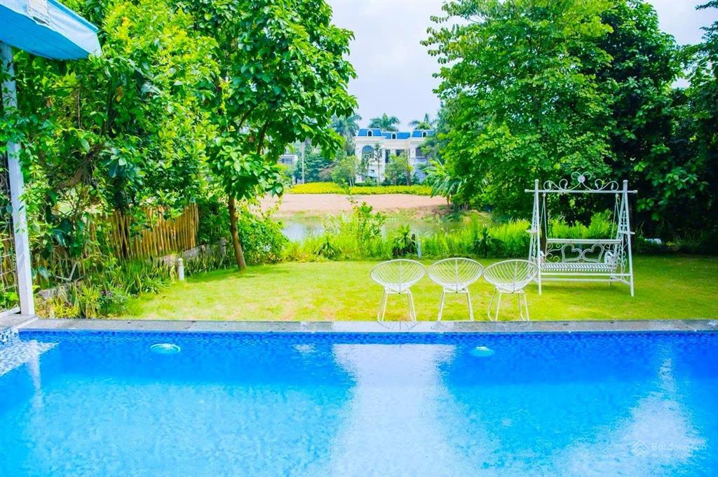 Biệt villa 3 mặt thoáng view hồ thiên yến 303m² sổ đỏ lâu dài, giá 21,5 tỷ (rẻ hơn mua đất không)