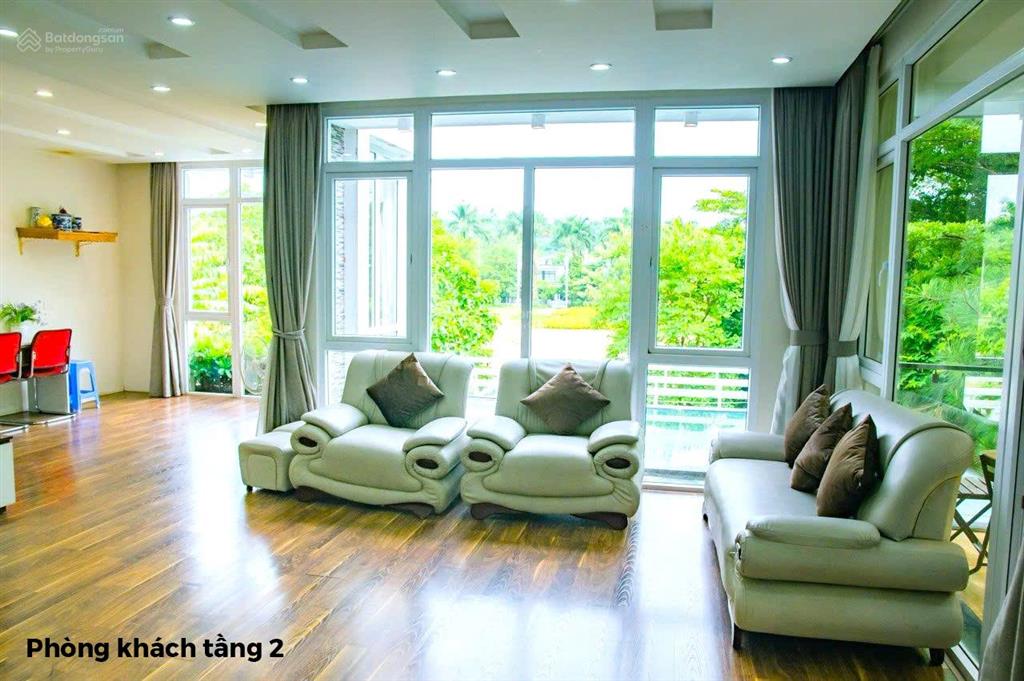Biệt villa 3 mặt thoáng view hồ thiên yến 303m² sổ đỏ lâu dài, giá 21,5 tỷ (rẻ hơn mua đất không)