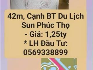 HOT !!! SỞ HỮU NGAY LÔ ĐẤT ĐẸP - GIÁ TỐT - Vị Trí Tiềm Năng, Tại PHÚC LỘC, Phúc Thọ, Hà