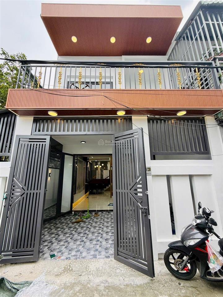 Bán nhà mới thạnh xuân 22, quận 12. dt 6x12m, 1 trệt 1 lầu gần tx25, chợ, ub, trường học, 4tỷ580tr