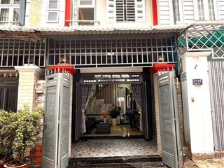 Bán nhà 2 mặt hẻm thạnh lộc 19, quận 12. 4tỷ950tr dt56,9m2 full nội thất. gần ngã tư ga, gò vấp