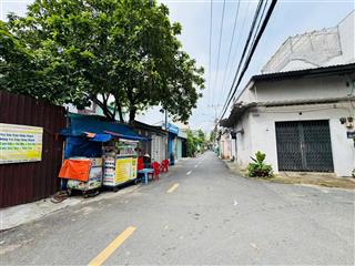 64tr/m²  nhà cấp 4 đườg số 5, linh trung  tiện xây chdv  dt 158.6m² (6.08x26.16m) hẻm nhựa 6m