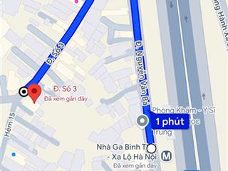 Lô góc ngay ga metro bình thái xa lộ hà nội dt 312m2 ngang 12m gpxd 1 hầm 6 tầng 79tr/m2