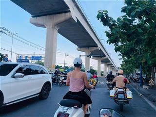 Dt 12mx26m=316m2 79tr/m2 gpxd 1 hầm 6 tầng lô góc siêu đẹpngay ga metro bình thái xa lộ hà nội