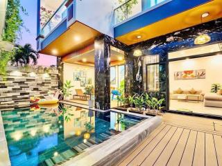 Village 8pn tại nam việt á  sát sông hàn full nội thất cao cấp  hđ dài hạn 80 triệu/ tháng (tl)