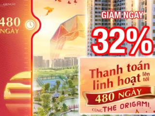 Giỏ 99 căn độc quyền giá rẻ nhất thị trườngthe origami vin q.9 chiết khấu 32% thanh toán giãn 480n