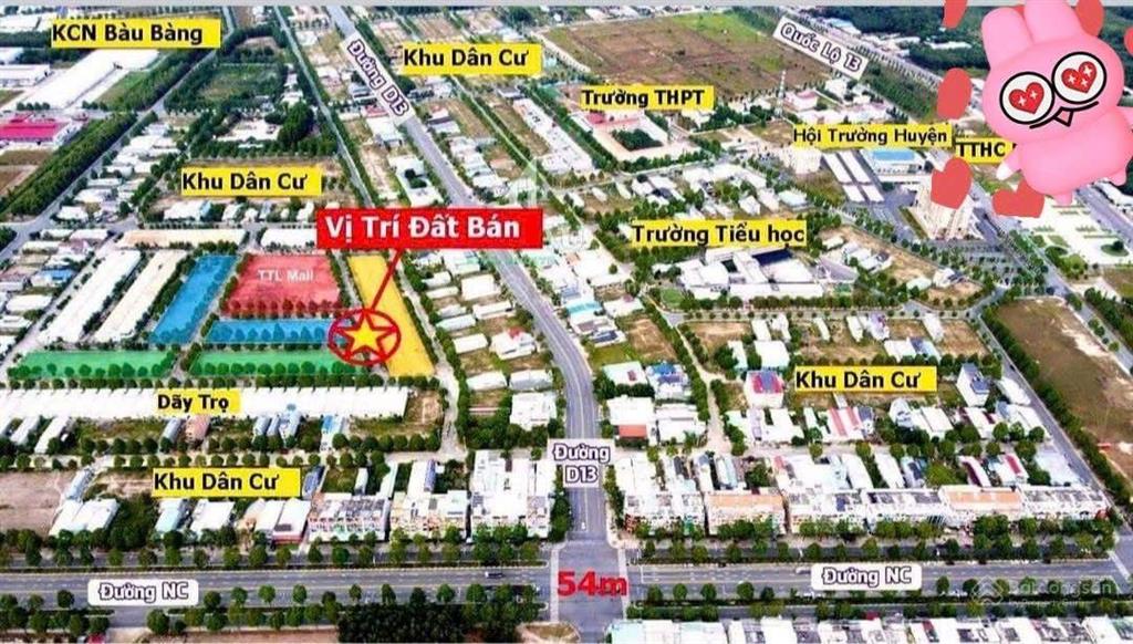 Kẹt tiền bán gấp lô đất đường nc, sau tòa nhà tthc, 1.100 triệu  75m2  sổ sẵn