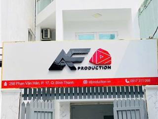 18,5tỷ về 16,5tỷ bán gấp mặt tiền 258 phan văn hân, p17 sát q1 (4,5x15m)nở hậu 9m. cn 76,8m2. 3tst