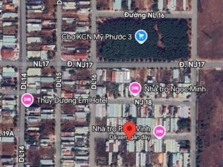 Bán cặp nhà trọ mỹ phước 3 đường nl19 sát bên chợ mp3