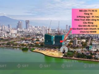 Châu mỹ srt  3pn view đẹp nhất trực diện sông hàn view pháo hoa diff vịnh núi chúa thành phố
