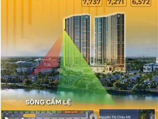 Căn hộ 3pn góc tầng cao 33 view sông mát quanh năm  căn hộ hàng hiệu masteri đà nẵng  ms châu mỹ