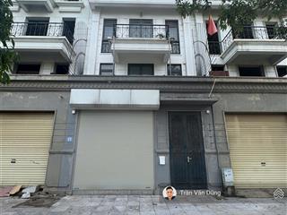 Cho thuê shophouse phố thuận an, gia lâm view hồ, mặt tiền 6m, kinh doanh đỗ xe thuận tiện đa ngành