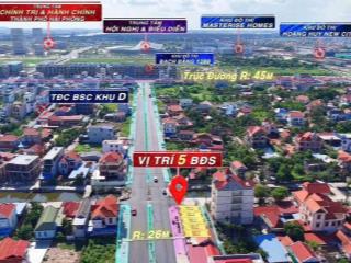 Bán siêu phẩm 5 lô f0 trục đường 26m ngay trung tâm hành chính