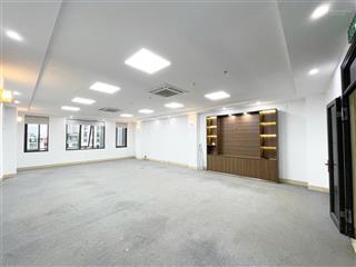 Đẹp lung linh sàn vp 90m2  16tr ở mặt đường thượng đình, q. thanh xuân, đầy đủ pccc, view hồ