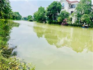 Bán gấp bt bằng lăng 03  02 hướng đb, diện tích 408m2 xây dựng 712m2 căn thô view sông rộng, 123tỷ