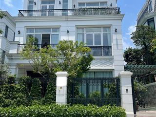 Bán bt anh đào 09  39, tn 300.5m2 xd 592m2, view thẳng công viên khủng long sông rộng như hồ 103tỷ