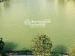 Bán gấp bt bằng lăng 03  04 hướng đb, diện tích 228m2 xd 455m2 căn thô view hồ rộng, giá 65.5tỷ